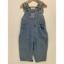 Vintage Bugle Boys 24 months Denim Overalls Light Wash - £9.03 GBP