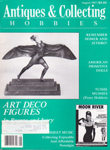 Antiques &amp; Collecting Hobbies Magazine  August 1987 - £1.97 GBP