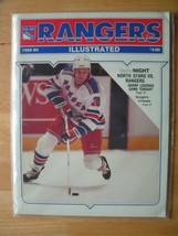 New York Rangers 1989-90 Illustrated Magazine MSG Program Vs North Stars... - $9.89