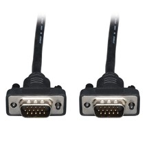 Tripp Lite Low Profile VGA Coax Monitor Cable High Resolution cable with... - $18.99