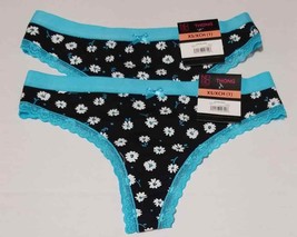 No Boundaries Cotton Thong Color multicolor  2Pair Size XS/XCH (1)  (LOC... - £10.27 GBP