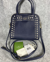 Beautiful Kate Spade  Small Navy BLue with Rhinestone and Bow Crossbody bag - £94.16 GBP