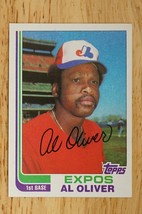 1982 Topps Traded #83T Al Oliver Expos 1st Base Baseball Card - £3.94 GBP