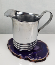 Farber Bros New Yord Krome-Kraft Creamer 3&quot; Tall - $26.68 CAD
