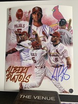 Albert Pujols (St. Louis Cardinals) Signed Autographed 8x10 photo - AUTO w/COA - £81.99 GBP