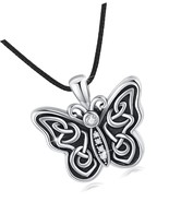 Butterfly Locket Necklace 925 Sterling Silver for - €164,65 EUR