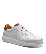 Samuel Hubbard Men&#39;s Tiburon Leather Sneaker White Size 8.5 Wide - $4,608.55 MXN