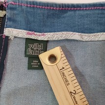 Wild Fable Women's Purple Coated Cotton Blend Pull-On Skirt Size 24W image 5