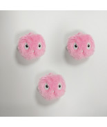 PLUZOTTT Pet toys 3 Pack Fluffy Chirping Cat Toys Balls with  Catnip - $13.76 CAD
