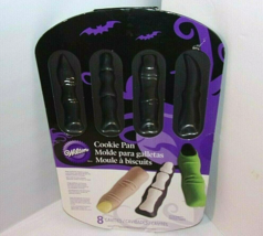 WILTON NEW Halloween Mold Cookie Pan Fingers Zombie Witch Skeleton Monst... - $27.18