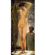 FRAMED CANVAS ART PRINT GICLEE The Sculptor’s Model Lawrence Alma 39&quot;X18... - $215.29 CAD