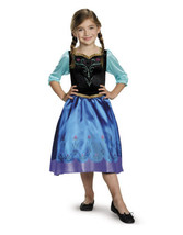 Disguise Kids&#39; Disney Frozen Anna Princess Halloween Costume Sz Medium 7-8 - £23.73 GBP