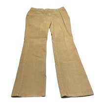 St. John&#39;s Bay Corduroy Pants Men&#39;s 35 Beige Cotton Stretch Straight Fit Bootcut - £20.05 GBP
