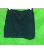 Carole Little Sport Petite Jean Skirt 10 - $12.99