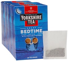 Yorkshire Tea Bedtime Brew Tea Bags, Pack of 4 (total of 160 tea bags) - £23.87 GBP