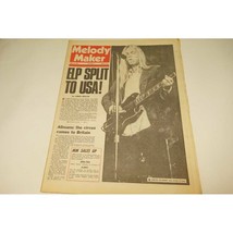 Melody Maker Magazine July 20 1974 npbox122 Carl Palmer Interview Ls - £11.90 GBP