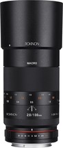Rokinon 100Mm F2.8 Ed Umc Full Frame Telephoto Macro Lens For Canon Ef Digital - £408.90 GBP