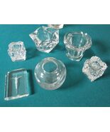 Baccarat Nelly Vases  And Others 6 Crystal Pieces Vanity [95L] - €81,51 EUR