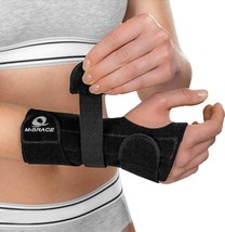 M-Brace AIR Wrist Splint Left Hand, Extra, Black, Carpal Tunnel Relief B... - $31.04