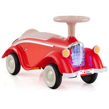 Toddler Ride on Toy Classic Sliding Car with Horn and LED Headlight-Red ... - $75.39