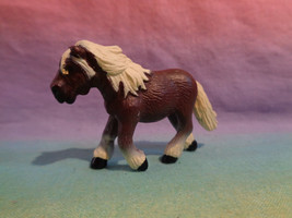 Safari Ltd Shetland Pony Horse Brown and Cream - £2.32 GBP