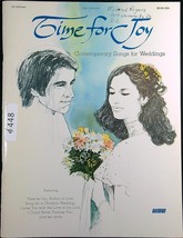 Time for Joy Contemporary Songs for Weddings 1980 Music /  Song Book 448a - £11.93 GBP