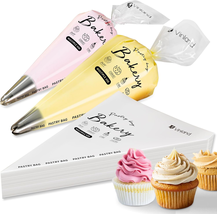 100 Pcs Disposable Piping Bags, anti Burst Pastry Bag - Thickened Pastry... - €9,38 EUR