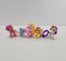 Hasbro My Little Pony McDonalds Lot -Pinkie Pie, Rarity, Toola-Roola, Fluttershy - £9.84 GBP