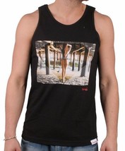 Diamond Supply Co Negro Sexy Muelle Cali Surfero Niña Tanque Top Muscle Camisa - £13.74 GBP