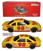 Nascar #98 Derrike Cope 1994 Ford - Bojangles Die Cast Coin Bank with Lock - £14.99 GBP