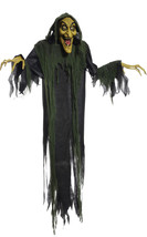 Morris Costumes Hanging Witch 72 In Animated - £127.73 GBP