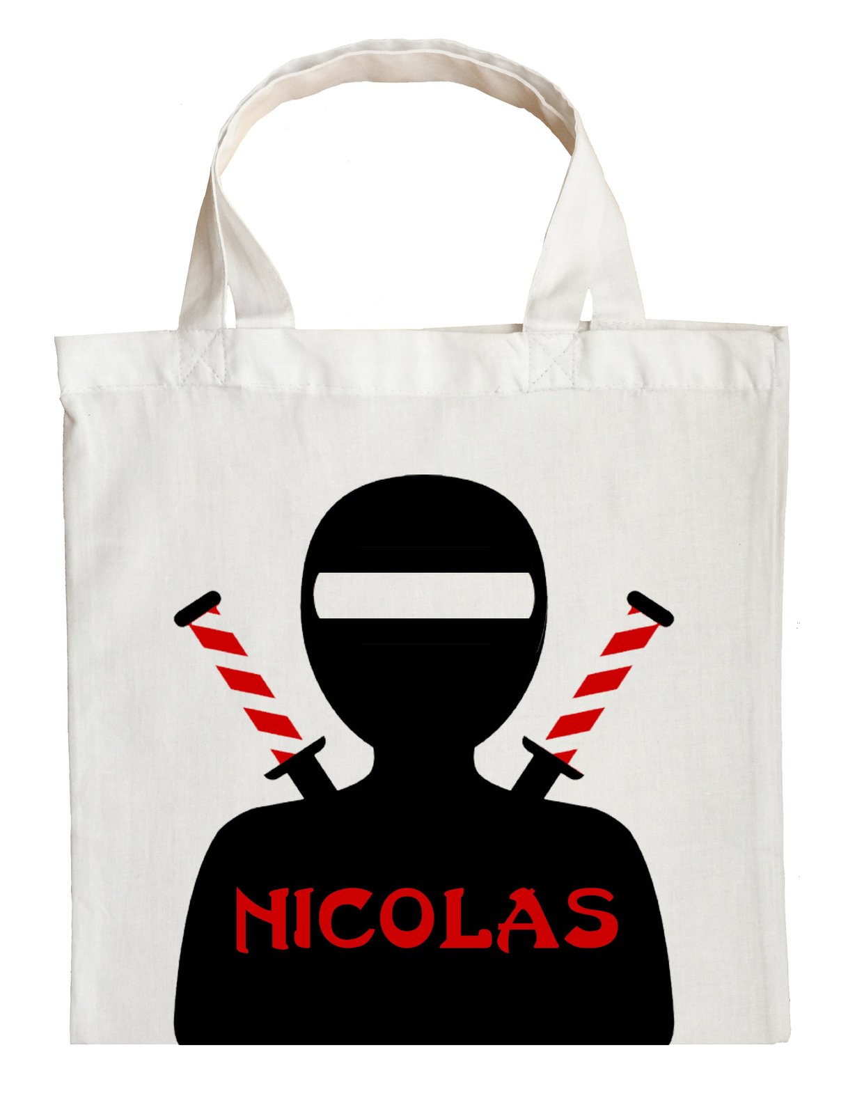 Ninja Trick or Treat Bag - Personalized Ninja Halloween Bag