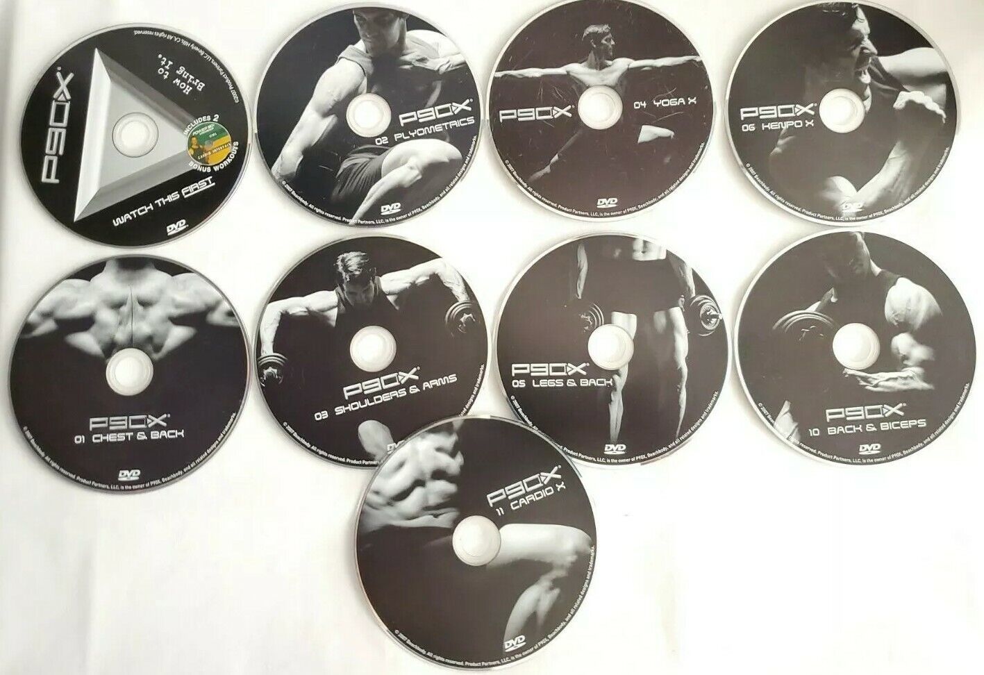 P90X Replacement Disc - INDIVIDUAL YOU CHOOSE - TESTED - $5.93 - $8.90