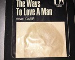Vikki Carr - The Ways To Love A Man - Vintage 8 Piste Bande #B200 - $21.88