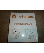 Furniture Straps 10-Pack Wall Anchor Anchors for Baby Proofing Safety An... - $9.49