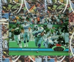 Emmitt Smith 1991 Topps Stadium Club # 2 NFL Dallas Cowboys HOF RB - £3.91 GBP