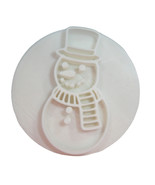 Snowman Christmas Cookie Stamp Embosser Made In USA PR5573 - $5.43 CAD