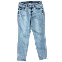 Judy Blue Mid Rise Light Wash Blue Relaxed Stretch Boyfriend Fit Jeans s... - $456.60 MXN