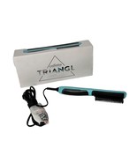 Calista Maria McCool Triangl Heated Hair Brush Styler Detailer Ceramic T... - $18.80