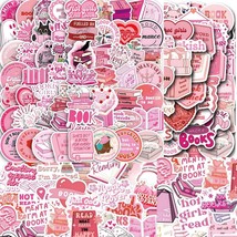 180 PCS Pink Bookish Stickers,Book Stickers for Kindle,Booktok Reading - £7.31 GBP