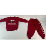 Vintage Oklahoma Sooner 2 Piece Sweater / Sweatpants Kids Size 4 Boomer ... - £15.54 GBP