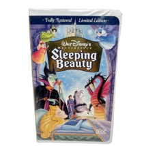 Vintage Disneys Sleeping Beauty Fully Restored Limited Edition VHS Video Tape - $6.66
