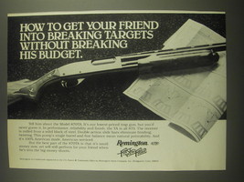 1981 Remington Model 870TA Trap Gun Ad - How to get your friend into breaking  - $18.49