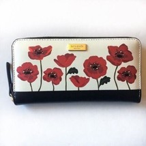 Kate spade Neda Popy Leather Wallet NWT - $158.39