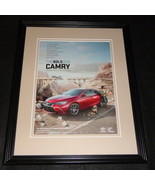 2015 Toyota Camry Framed 11x14 ORIGINAL Advertisement B - £27.37 GBP