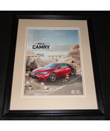 2015 Toyota Camry Framed 11x14 ORIGINAL Advertisement B - $34.64