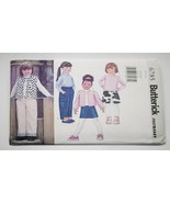 BUTTERICK 2000 GIRLS UNCUT SEWING PATTERN 6785 SZ 2 3 4 5 FAST & EASY  - $4.94