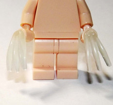 Building Block Pair of hand claws Glow in the Dark DIY Minifigure Custom - £1.60 GBP