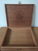 Vintage Antique Style Valencia No 800 Wooden Cigar Trinket Jewelry Box N... - $29.99