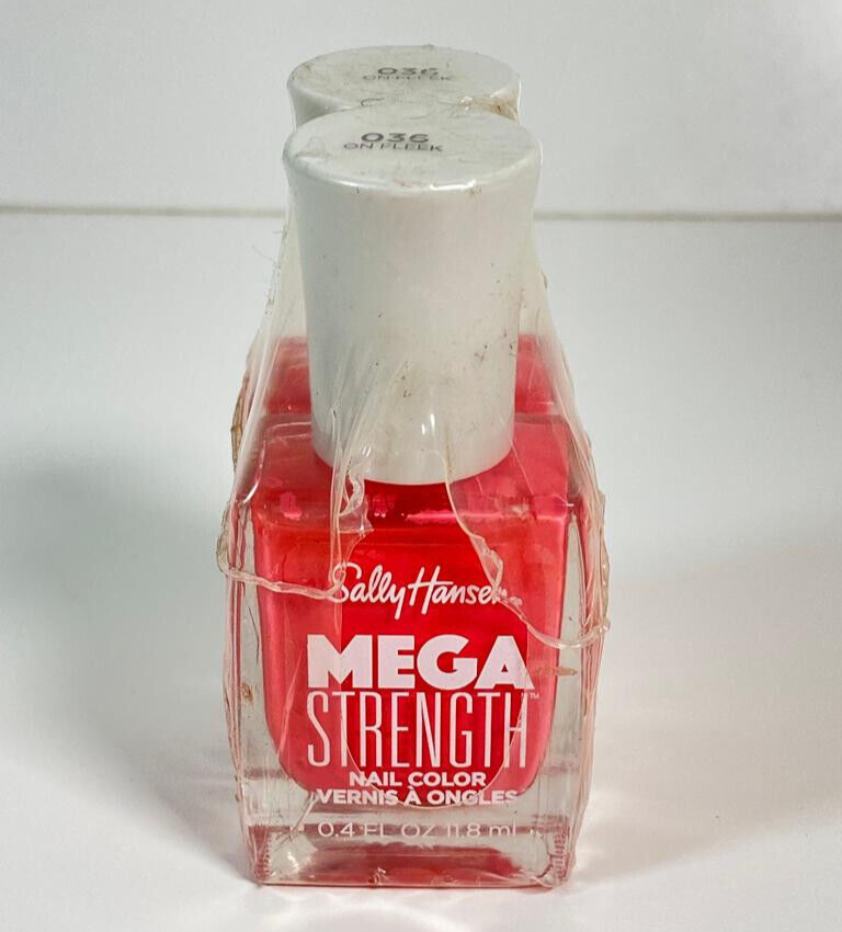Sally Hansen Mega Fuerza, On Fleek , 0.4 Fl OZ (Pack De 2) - $8.95